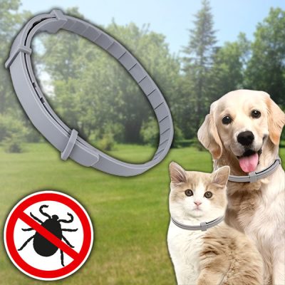 Zecken- und Flohhalsband für Haustiere PETPROTECT