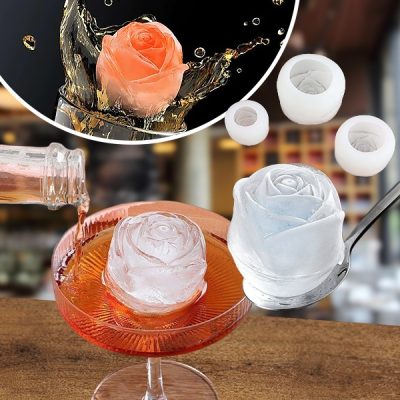 Vielseitige Silikonformen in Rosenform (3 Stück) | ICEROSE