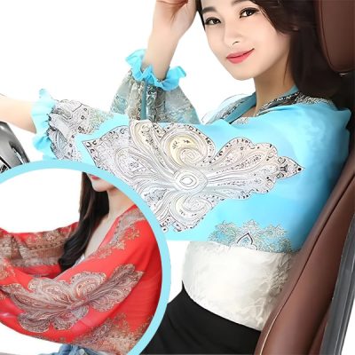 Luftig-leichter Schal mit Ärmeln | SUNSLEEVE