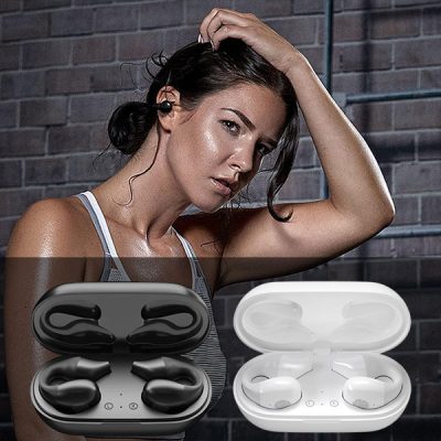 Kabellose Knochenleitungskopfhörer mit Ohrclip | PROTUNIO