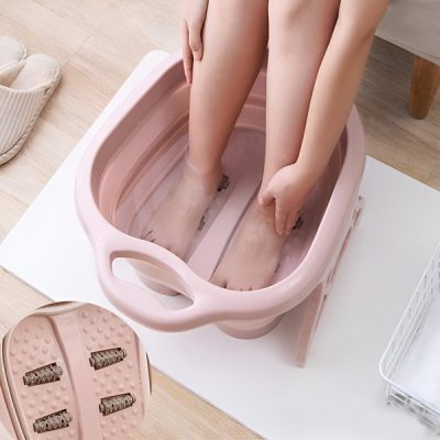 Tragbares faltbares Fußmassagegerät | PEDITUB