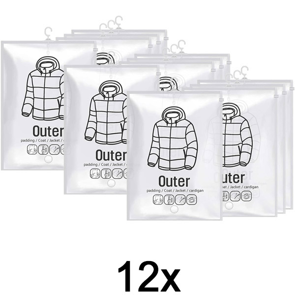 3x Hängende Vakuum-Aufbewahrungsbeutel – (4 Stk) | VACUHANG