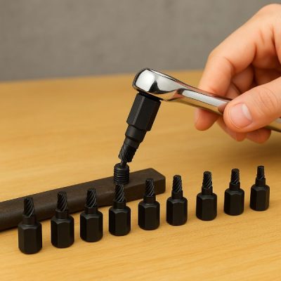 Schraubenausdreher-Set - 10-teilig | SCREWX