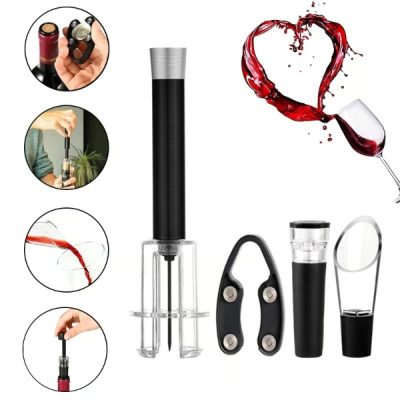 4-in-1 Luftdruck-Weinöffner-Set | AIRCORK