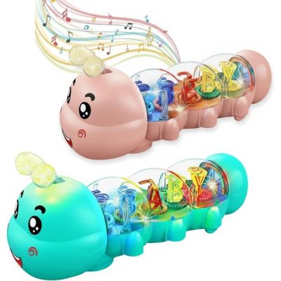 Interaktive musikalische Krabbelraupe | CATERLY