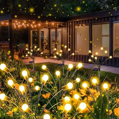 Solar-Gartenleuchten (warmweißes Licht) | SOMPEX