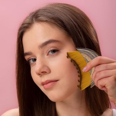 Gesichtsbürste für Lymphdrainage | DRENAGLO