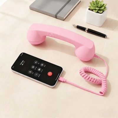 Retro-Telefonhörer - USB-C, keine Kopplung, keine Batterie | RETOTALK