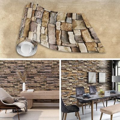 Selbstklebendes 3D-Backstein-Wandpaneel | WALLCORWRAP