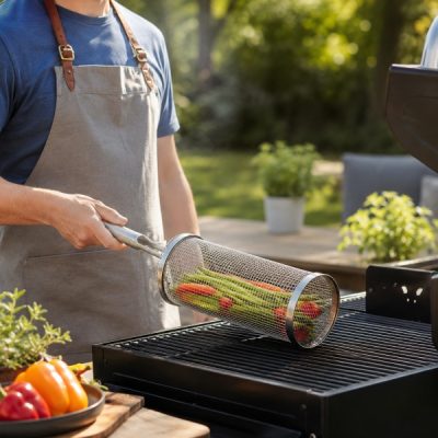 BBQ-Korb für Outdoor-Griller | ROLOGRILL