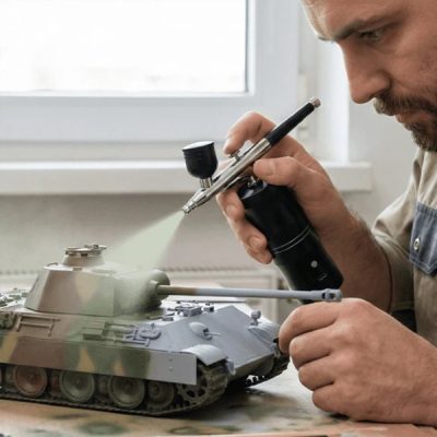 Elektrisches Airbrush-Set mit Kompressor | AIRBRUSHY