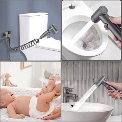 Handgehaltener Doppel-Bidet-Sprüher | BIDETIX