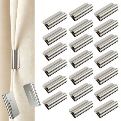 Magnetische Vorhangspalt-Dichtungen (20 Paare) | MAGCLIPY