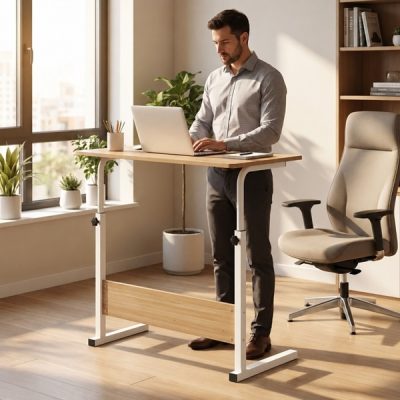 Höhenverstellbarer tragbarer Tisch (71-90 cm) | EVOSTUL