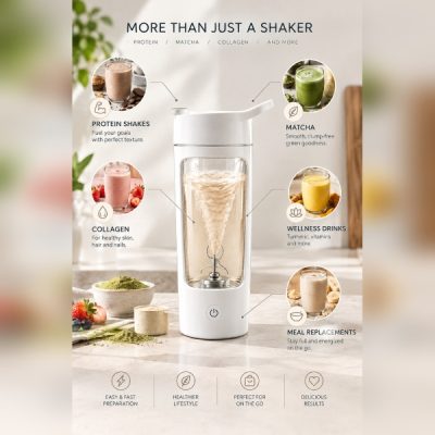 Elektrische selbstmischende Flasche, 650 ml | PROSHAKER